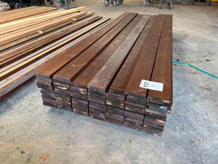 Lot of thermo-treated boards
