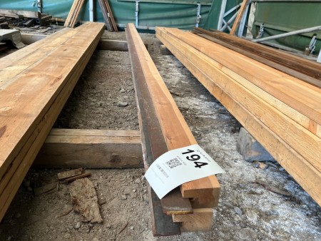 2 pcs. Planks with metal rails