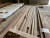 Various moldings in thermo-treated beech