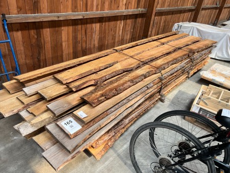 Lot of larch wood