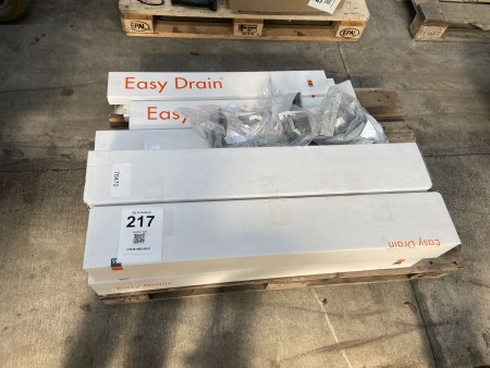 Lot of Easy-drain elements