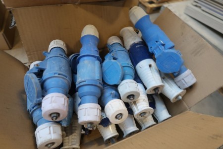 20 sets of blue cee plugs