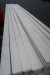 277.2 meters of rough white-painted boards