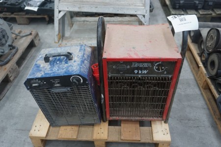 2 pcs. Heater fans