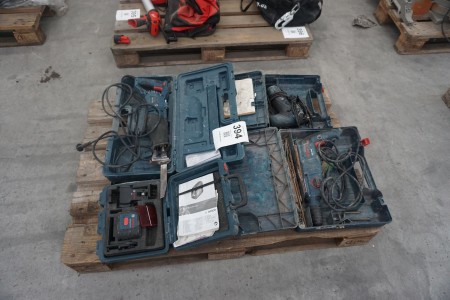 4 pcs. Power tools, Bosch