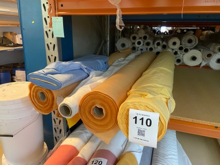 Lot rolls fabrics & textiles