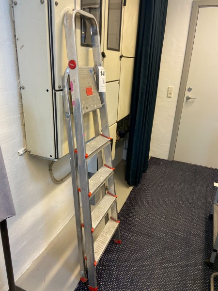 4-step ladder ladder in aluminium
