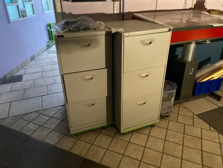 2 pcs. file cabinets