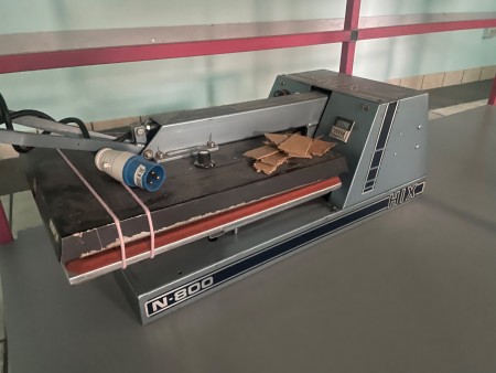 Heat printer for textiles, HIX N-800 incl. work table on wheels