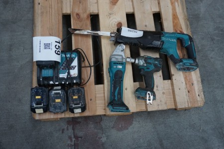 3 pieces. Power tools, Makita