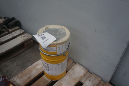 Remainder of epoxy coating, Sikafloo