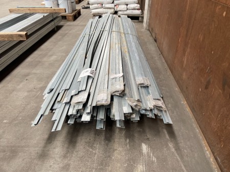 Lot of steel profiles