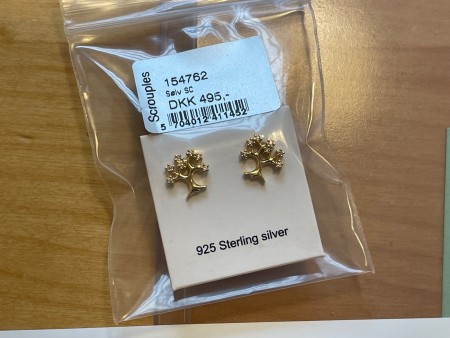 Earrings, Scrouples 925 silver