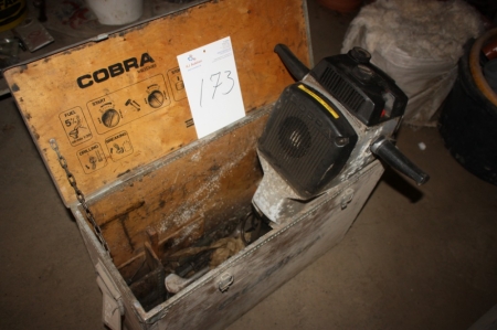 Benzindrevet betonhammer, Cobra 148/248