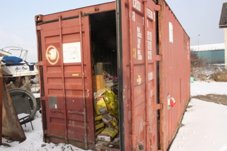 Container, 20 feet, without content. Power
