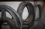 Various 0-rings, rubber, hung on wall