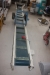 Driven belt conveyor, length approx. 4000 mm + web width approx. 270 mm