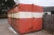 Container for hejs, overdækket fyldt med pvc rør + Vavin brønd 480 mm - 360 mm + overgang 110-160 mm + gennemløbsbrønd 110 + 160 mm + gummiringe m.v,