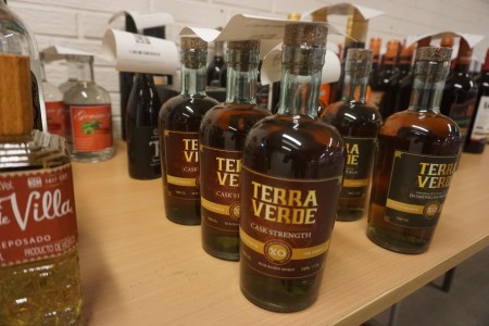 3 bottles of rum, Terra Verde, Cask Strength
