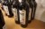 6 flasker rødvin, Entrecôte, Merlot, Cabernet, Syrah