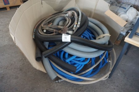 Lot of plastic hoses
