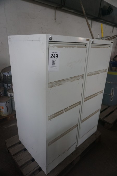 2 pcs. File cabinets
