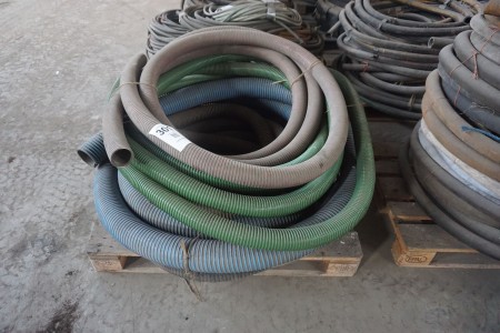Lot of plastic hoses