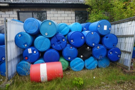 Large batch of barrels