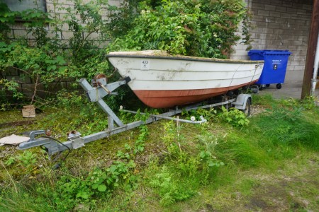 Dinghy incl. trailer Papers not included
