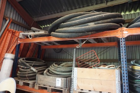 5 pallets containing various hoses etc.