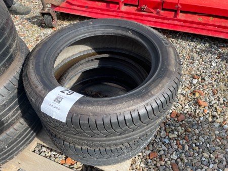 2 pcs. tires without rims, Michelin