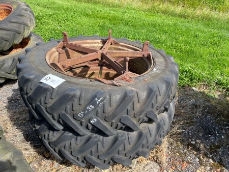 2 pcs. tractor tires, Kleber
