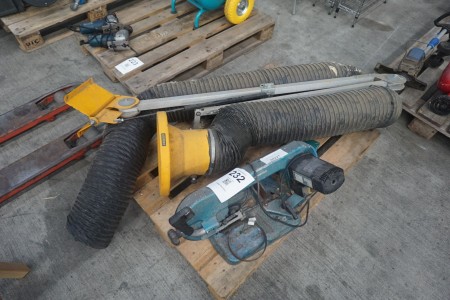 Extraction arm, Geovent + saw etc.