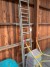 Wheelbarrow + 1 pc. aluminum ladder