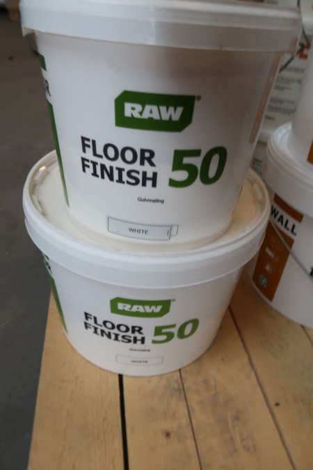1x5 og 1x10 liter maling floor finish 50