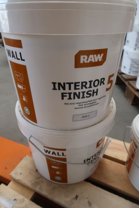 2x10 liters of interior finish paint 5
