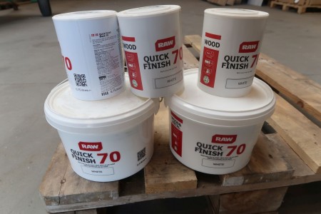 7.25 liters of paint quick finish 70
