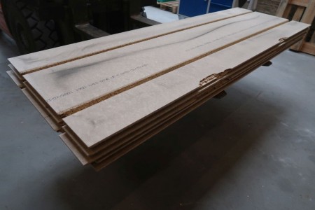 5 pieces. floor chipboard with groove 22 mm