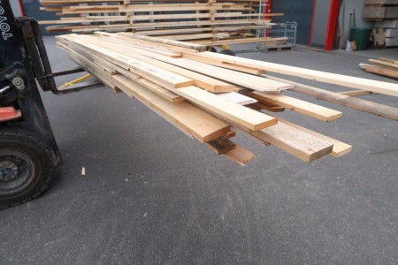 Estimated 170 meters of mixed boards