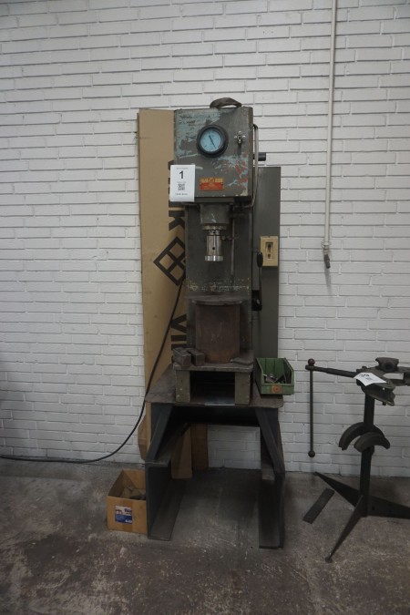 Hydraulic workshop press, Stenhøj