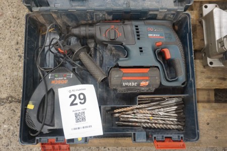 Hammer drill, Bosch GBH 36 V-LI