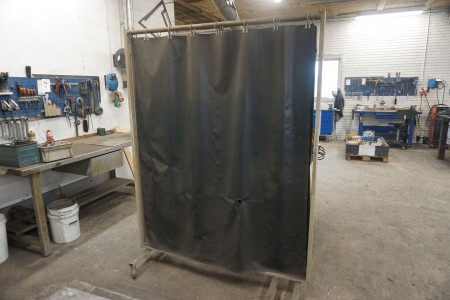 2 pcs. welding curtain