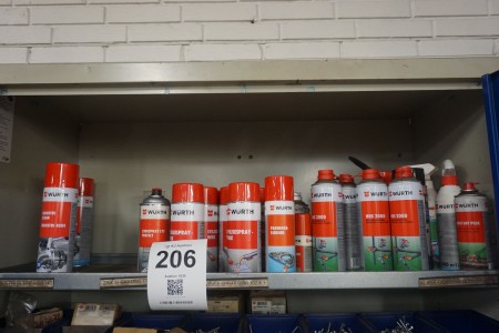 Various sprays, WÛRTH