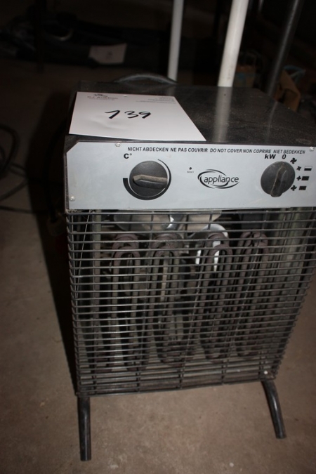 Electric fan heater, Appliance, AVK-9