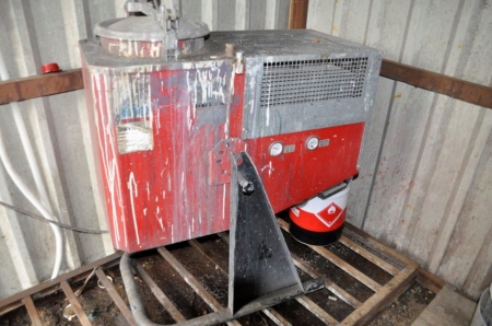 Thinner evaporator. 25 liter container. Cleanable for waterborne coatings