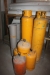 6 gas bottles + 2 rolls flooring protection cover