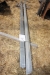 Aluminum sections, length approx. 200 cm. Unused