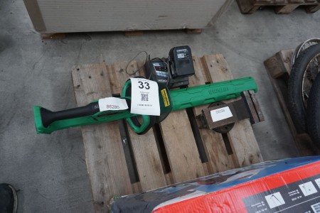 Hedge trimmer, Hitachi Incl. battery & charger