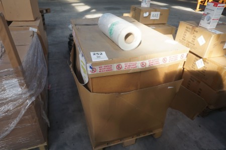 Large lot of underlay plastic