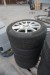 4 pcs. Tires with alloy rims